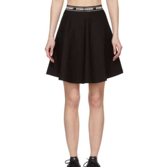 NWT Opening Ceremony Torch Flare Skirt - Black - Picture 2 of 6